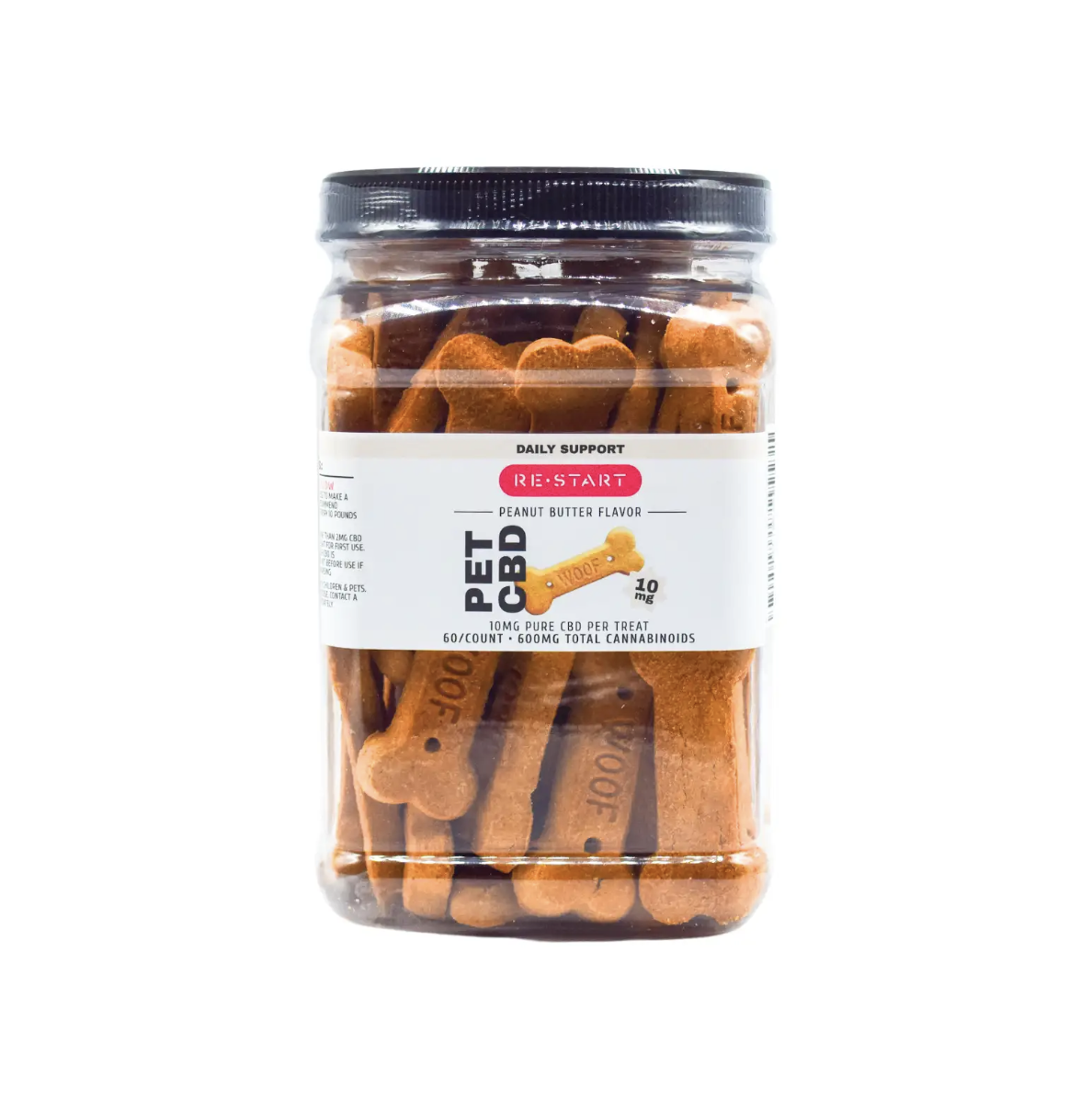 Pet CBD Calming Dog Treats NO THC 10MG / 60-ct